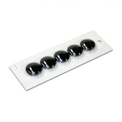 30mm Large Black Magnetic Buttons