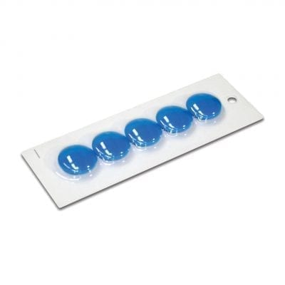 30mm Large Blue Magnetic Buttons