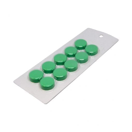 20mm Small Green Magnetic Discs