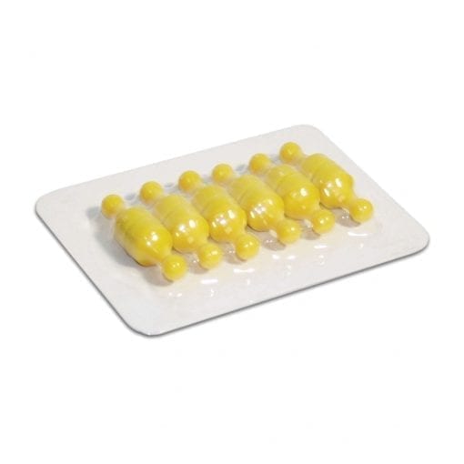 Yellow Neodymium Pin Magnets