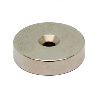 40mm x 6.5mm x 10mm Countersunk Neodymium Ring