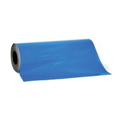 0.85mm x 620mm Blue Magnetic Sheeting