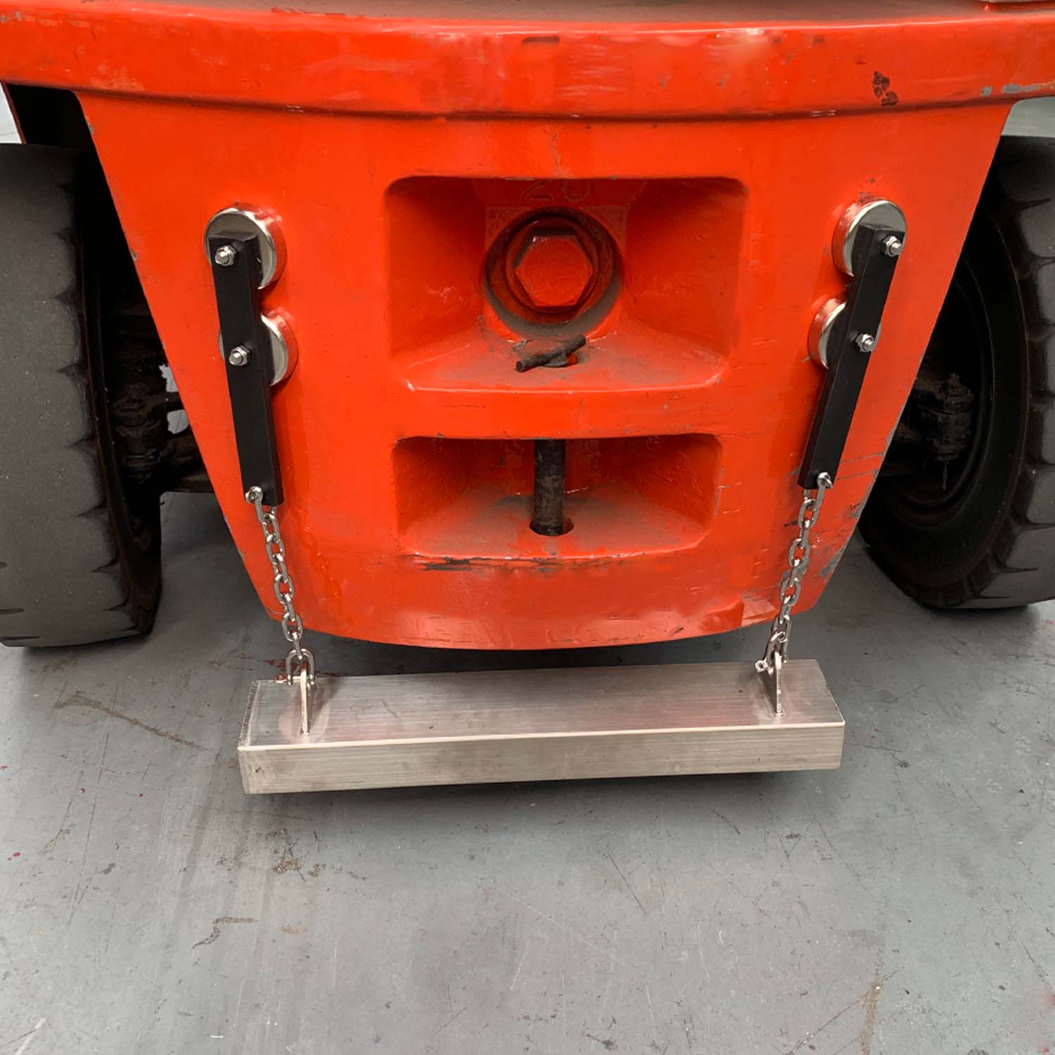 550mm Forkhoist Sweeper Attached NZ Local Supplier