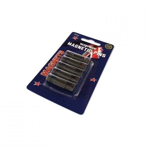 Black Neodymium Pin Magnets