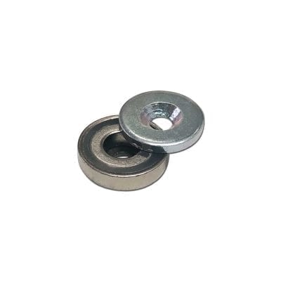 16mm Pot Magnet with 15mm Steel Keeper