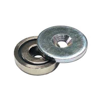 25mm Pot Magnet with 27mm Steel Keeper