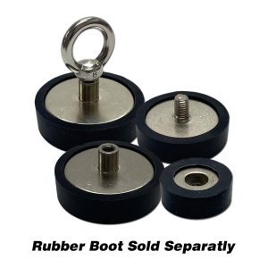 Neodymium Pots With Rubber Boot