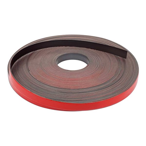 20mm x 2.4mm Self Adhesive Magnetic Strip - Magnets NZ