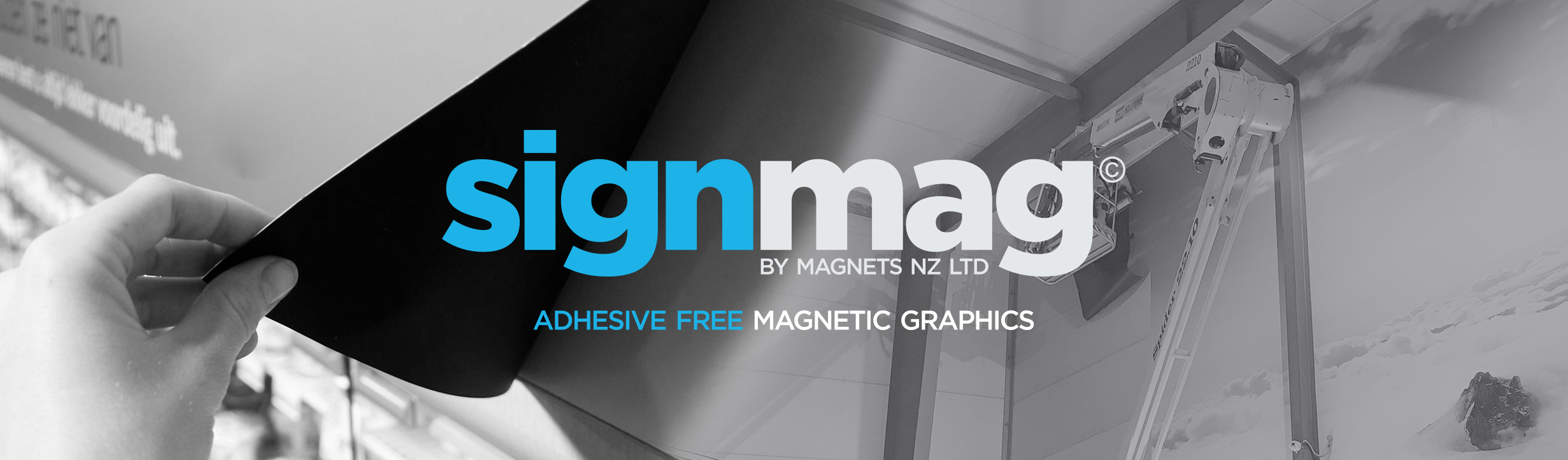 Wide Format Printable Magnet (SignMag)