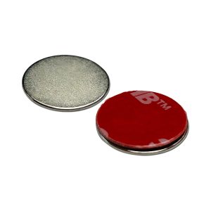 Large Magnetic Dots With Adhesive Backing - 40 PCs Round Self